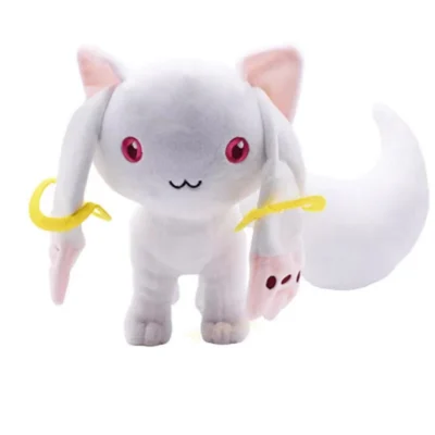 23cm Anime Qbay Cat Puella Magi Madoka Magica Magic Kyubey Plush Toy Soft Stuffed Doll Gift - Madoka Magica Store