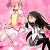 Puella Magi Madoka Magica Posters Bar Cafe Decorative Canvas Paintings Japan Anime Picture for Living Room 3 - Madoka Magica Store