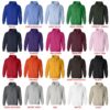 hoodie color chart - Madoka Magica Store