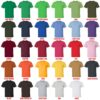 t shirt color chart - Madoka Magica Store