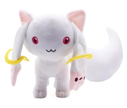 23cm Anime Qbay Cat Puella Magi Madoka Magica Magic Kyubey Plush Toyvvvvvvvvvvv - Madoka Magica Store