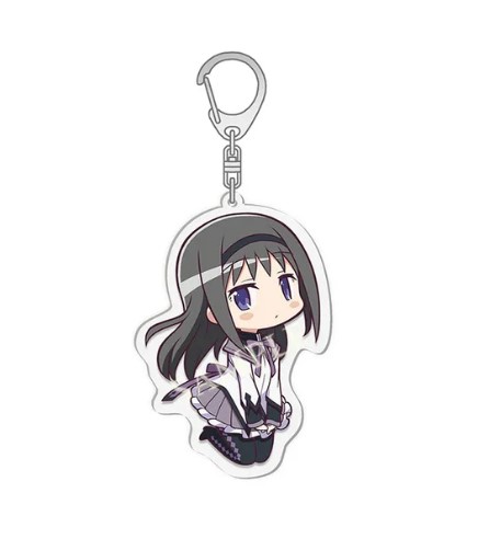 Akemi Homura Keychains - Madoka Magica Store