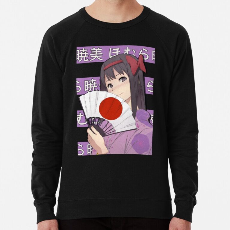 Homura Akemi Puella Magi Madoka Magica Anime Sweatshirt - Madoka Magica Store