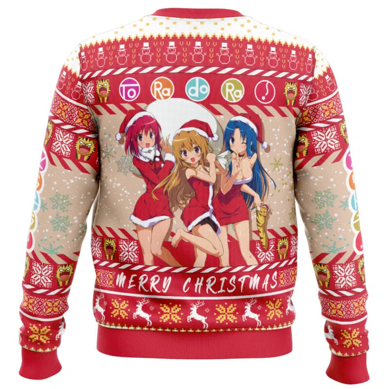 Christmas Girls Toradora! Ugly Christmas Sweater 2